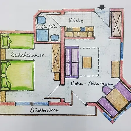 Appartementhaus Sonne رامساو أم داتشستين