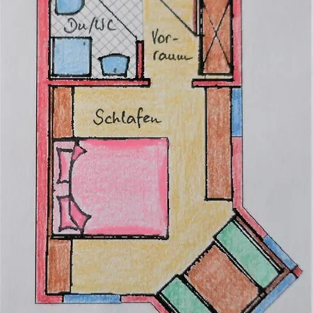 شقة Appartementhaus Sonne *